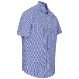 Mens Short Sleeve Ashford Blue Side
